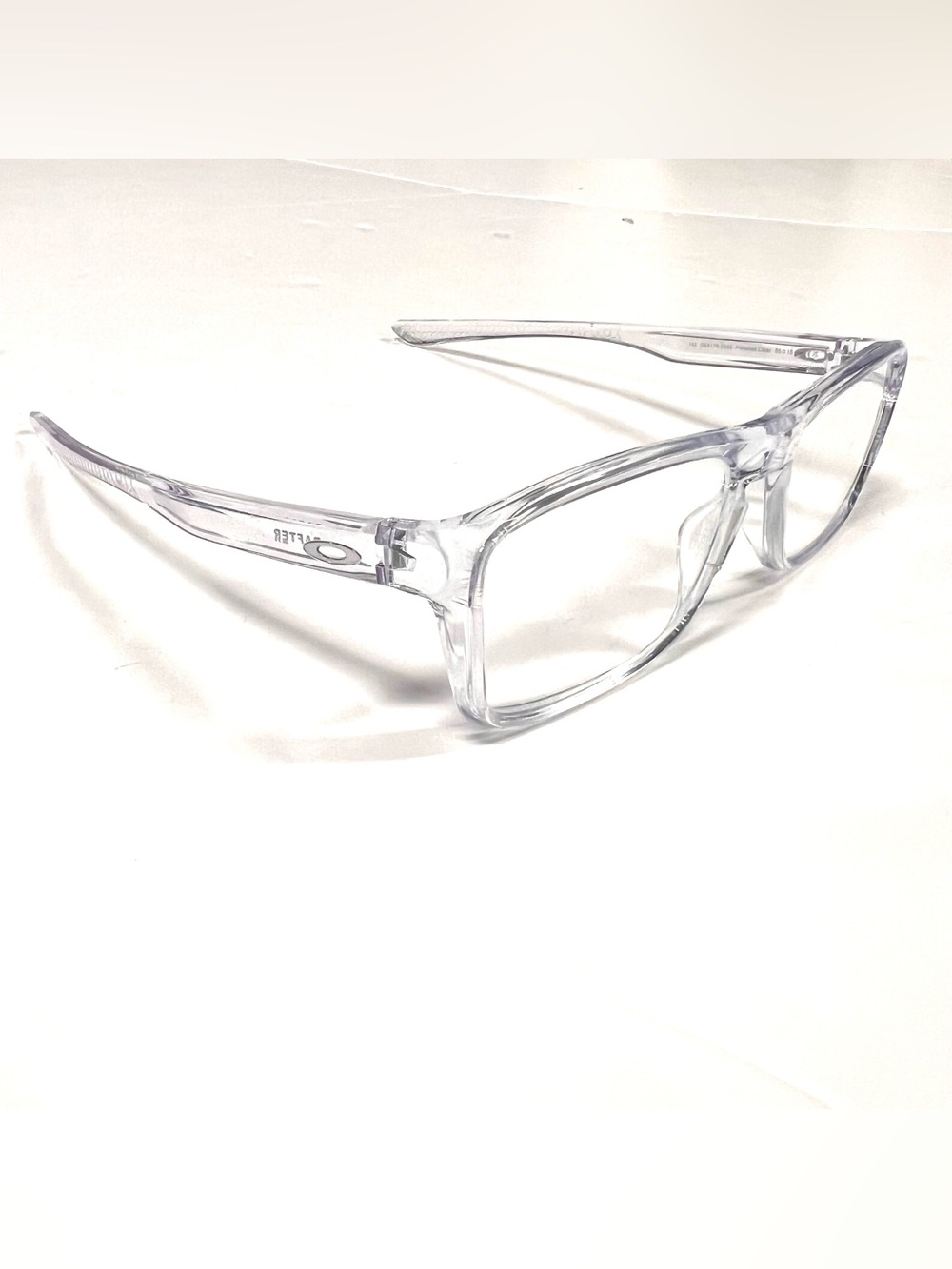 Oakley Rafter OX8178-0355 Polished Clear Optical Eyeglasses Frames 55-18-142